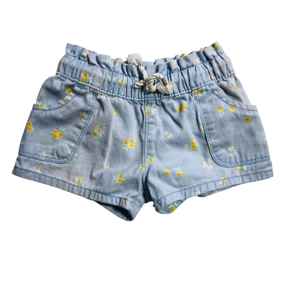 OshKosh B'gosh Light Blue‎ Floral Kids Shorts
